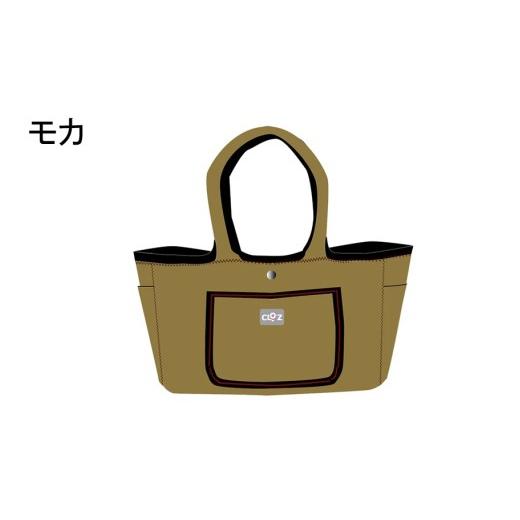 ふるさと納税 カバン 手提げ 大分県 国東市 クロッツバッグウィメン 防水素材 ポコトート モカ_2666R-7 モカ