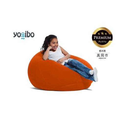 ふるさと納税 雑貨・日用品 栃木県 真岡市 Yogibo Drop Premium オレンジ (ヨギボー ドロップ プレミアム) 真岡市 栃木県 送料無料 オレンジ