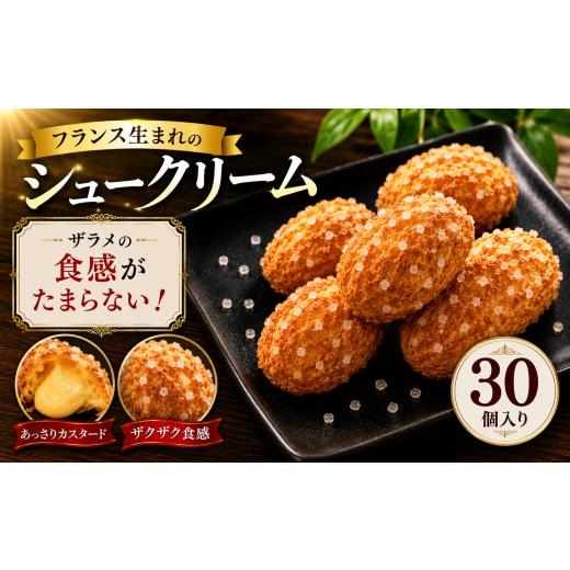 ふるさと納税 菓子 奈良県 河合町 ミニヨンシュークリーム 30個入(25g×30個) 冷凍 シュークリーム スイーツ プレゼント 手土産 人気