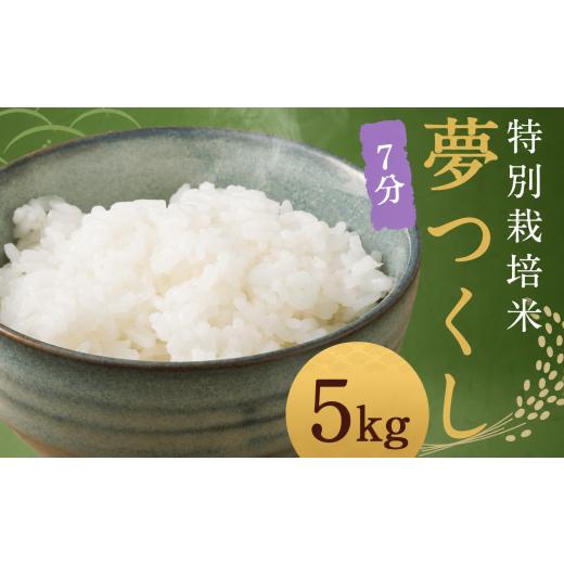 ふるさと納税 米 福岡県 柳川市 7分 夢つくし (特別栽培米) 約5kg 福岡県産 令和7年産 米 こめ コメ 7分5kg_令和7年度産