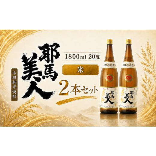 ふるさと納税 焼酎 米 大分県 中津市 「耶馬美人」 1800ml 20度 米 2本セット | お酒 酒 耶馬美人 日本酒 地酒 焼酎 米焼酎 アルコール 一升瓶 大分県産 大分…