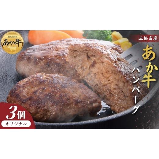 ふるさと納税 肉 ハンバーグ 熊本県 阿蘇市 三協畜産 熊本和牛あか牛ハンバーグ3個 あか牛 赤牛 牛肉 あか牛ハンバーグ 国産 簡単 お取り寄せ 冷凍 お土産 ギ…