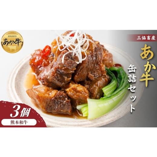 ふるさと納税 缶詰・瓶詰 熊本県 阿蘇市 三協畜産 選べる内容量 熊本和牛あか牛缶詰 3個セット あか牛ビーフシチュー あか牛和風角煮 国産 簡単 お取り寄せ …