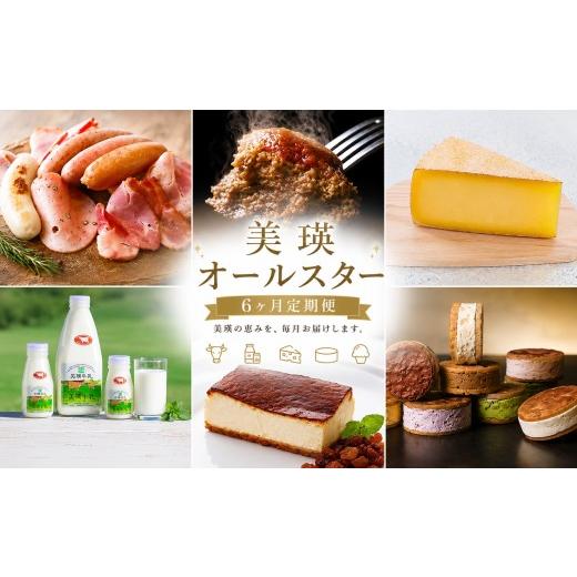 ふるさと納税 肉 ハンバーグ 北海道 美瑛町 美瑛オールスター 定期便 6回便 北海道 | チーズ スイーツ ハンバーグ チーズケーキ ベーコン ウインナー ジャージ…