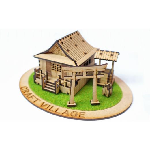 ふるさと納税 雑貨・日用品 玩具 愛知県 豊川市 MDF製組み立てキット Cセット ジャパンシリーズ1 玩具 インテリア おもちゃ ホビー プラモデル 模型 オリジナ…