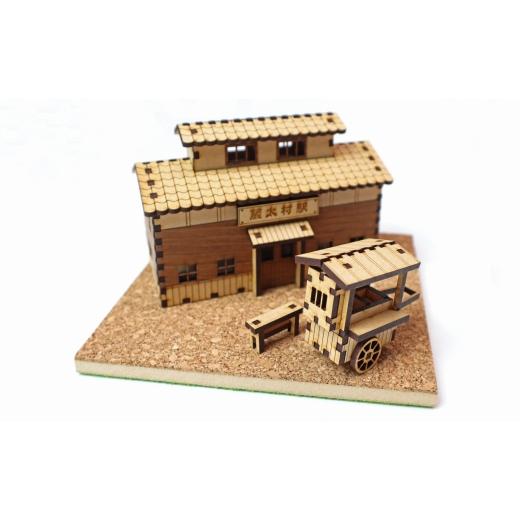 ふるさと納税 雑貨・日用品 玩具 愛知県 豊川市 MDF製組み立てキット Cセット ジャパンシリーズ3 玩具 インテリア おもちゃ ホビー プラモデル 模型 オリジナ…