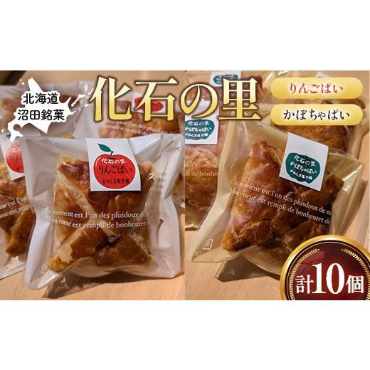 ふるさと納税 焼菓子・チョコレート アップルパイ 北海道 沼田町 沼田銘菓 化石の里 10個入 n-0202