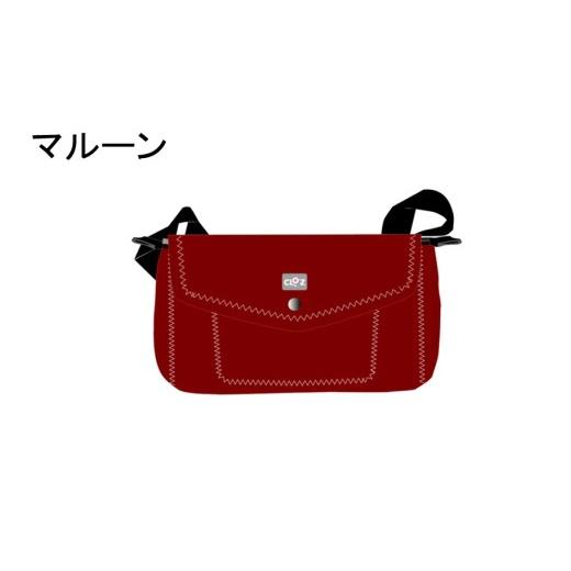 ふるさと納税 カバン ショルダーバッグ 大分県 国東市 クロッツバッグウィメン 防水素材 ミニショルダー マルーン_2668R-2 マルーン
