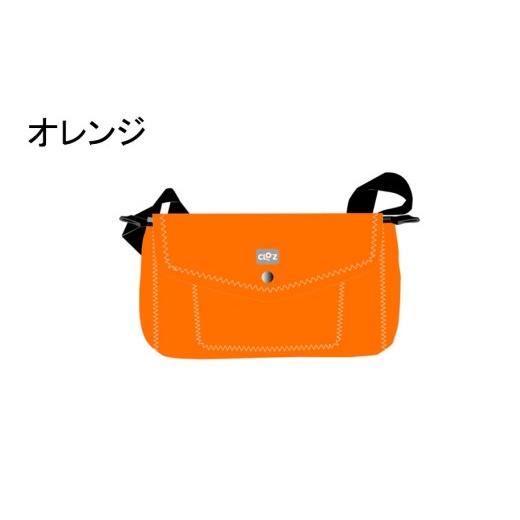 ふるさと納税 カバン ショルダーバッグ 大分県 国東市 クロッツバッグウィメン 防水素材 ミニショルダー オレンジ_2668R-5 オレンジ
