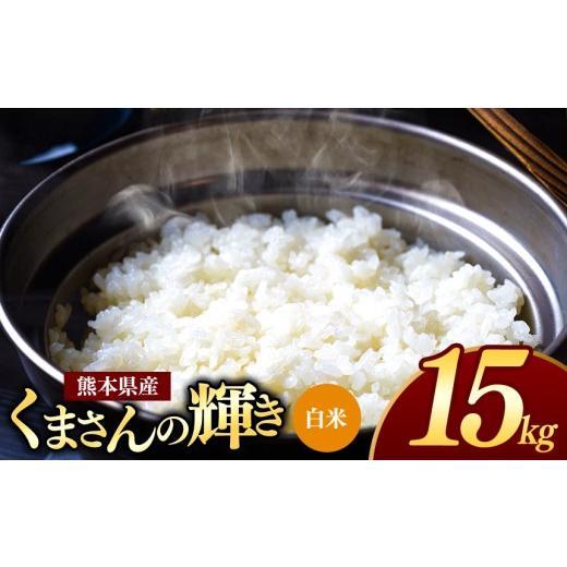 ふるさと納税 米 熊本県 玉名市 熊本県産 くまさんの輝き 白米 15kg | お米 米 こめ おこめ 精米 白米 フードロス 国産 国産米 くまもと 熊本 熊本県 玉名市 …