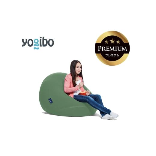 ふるさと納税 雑貨・日用品 三重県 四日市市 Yogibo Drop Premium オリーブグリーン│送料無料 全国配送離島含 ビーズクッション カバー 洗える(ヨギボー ド…