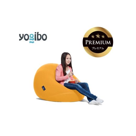 ふるさと納税 雑貨・日用品 三重県 四日市市 Yogibo Drop Premium アンバーゴールド│送料無料 全国配送離島含 ビーズクッション カバー 洗える(ヨギボー ド…