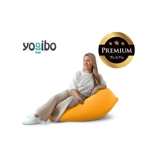 ふるさと納税 雑貨・日用品 三重県 四日市市 Yogibo Mini Premium アンバーゴールド│送料無料 全国配送離島含 ビーズクッション カバー 洗える(ヨギボー ミ…