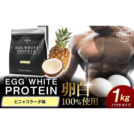 ふるさと納税 健康食品 千葉県 市原市 REVOPRO EGG WHITE PROTEIN ピニャコラーダ味 パウチタイプ 1kg ピニャコラーダ味 パウチタイプ 1kg