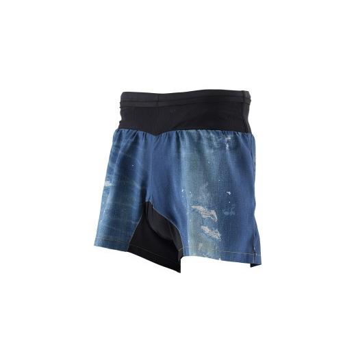 ふるさと納税 スポーツ・アウトドア 埼玉県 富士見市 WILD DRY DENIM V ランニングパンツ PM6ポケット ショート 7inch（レディース）デニムブルーL［TRP5009S-…_1