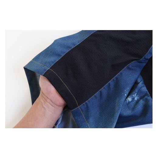 ふるさと納税 スポーツ・アウトドア 埼玉県 富士見市 WILD DRY DENIM V ランニングパンツ PM6ポケット ショート 7inch（レディース）デニムブルーL［TRP5009S-…_6