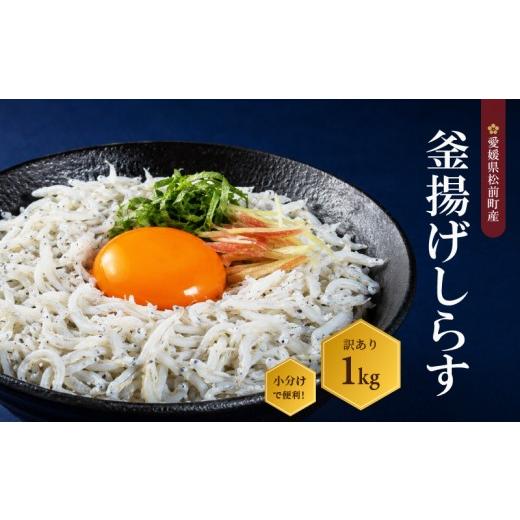 ふるさと納税 魚貝類 しらす 愛媛県 松前町 しらす 1kg 訳あり 釜揚げ | 訳ありしらす 不揃いシラス 国産しらす 冷凍シラス 釜揚げしらす シラス丼 海の幸 愛…