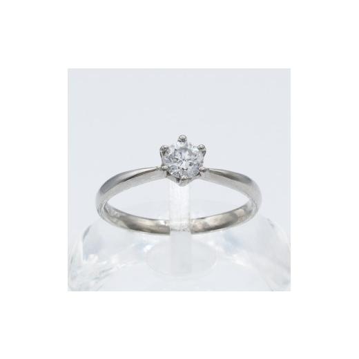 ふるさと納税 アクセサリー リング 山梨県 甲斐市 Dカラー ダイヤモンド リング 0.3ct Ag900 Pt100 （111118r） (BR-99)の画像