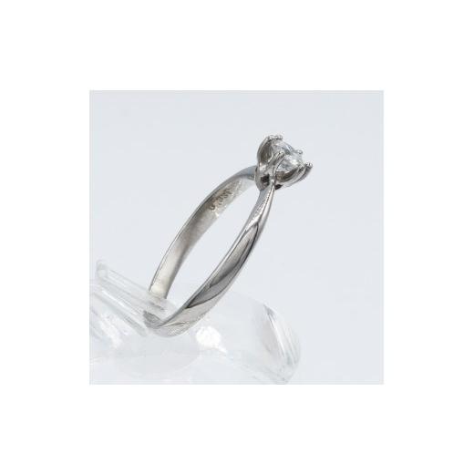 ふるさと納税 アクセサリー リング 山梨県 甲斐市 Dカラー ダイヤモンド リング 0.3ct Ag900 Pt100 （111118r） (BR-99)の画像