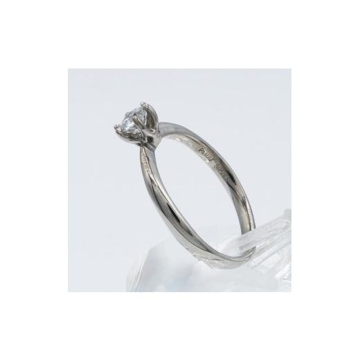 ふるさと納税 アクセサリー リング 山梨県 甲斐市 Dカラー ダイヤモンド リング 0.3ct Ag900 Pt100 （111118r） (BR-99)の画像