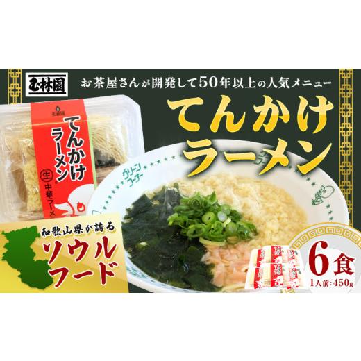 ふるさと納税 ラーメン 和歌山県 日高川町 ラーメン てんかけラーメン 6食 玉林園[30日以内に出荷予定(土日祝除く)] 和歌山県 日高町 らーめん 天かす わか…