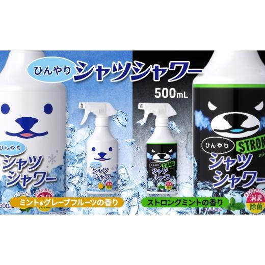 ふるさと納税 雑貨・日用品 東京都 墨田区 ひんやりシャツシャワー&ひんやりシャツシャワーストロング 2本セット 夏 暑さ対策 冷感 爽快感 冷涼感 汗臭 加齢…