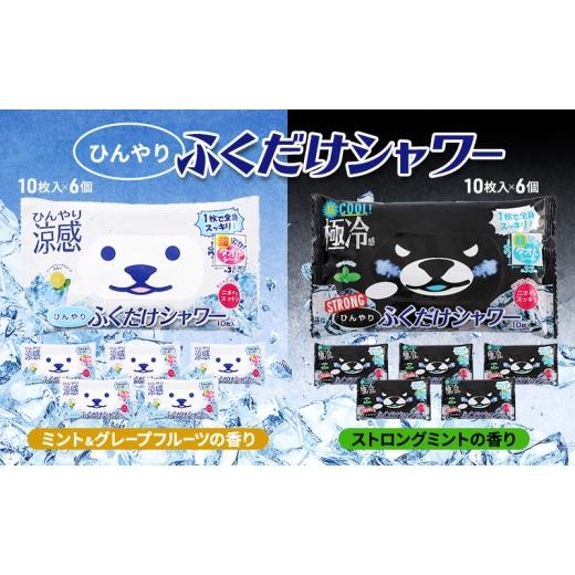 ふるさと納税 雑貨・日用品 東京都 墨田区 ひんやりふくだけシャワー&ひんやりふくだけシャワーストロング12個セット 夏 暑さ対策 冷感 爽快感 冷涼感 汗臭 …