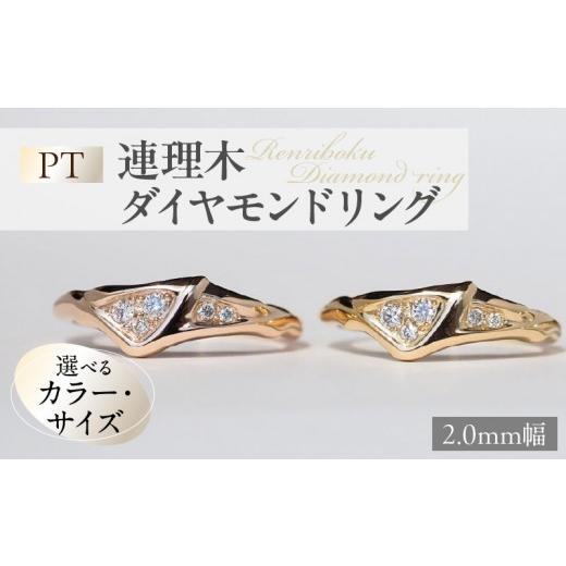 ふるさと納税 アクセサリー リング 愛知県 小牧市 イエローゴールド K18連理木ダイヤモンドリング(15号) イエローゴールド 15号