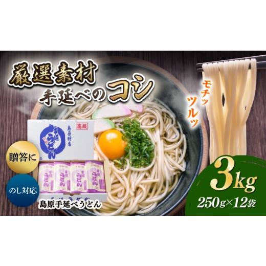 ふるさと納税 うどん 乾めん 長崎県 南島原市 島原手延べうどん 3kg / そうめん 島原そうめん そうめん ソーメン ソーメン 手延べ 麺 素麺 ソーメン / 南島…