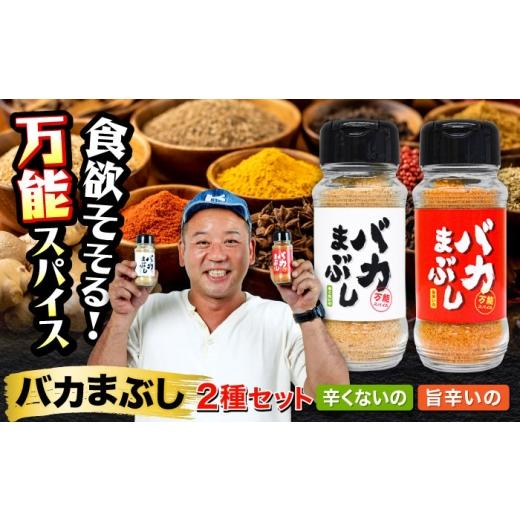 ふるさと納税 塩・だし ハーブ・風味付き 熊本県 合志市 お中元対象 バカまぶし 辛くないの 旨辛いの セット 160g 万能 スパイス 西村瑞樹監修 キャンプ 調味…