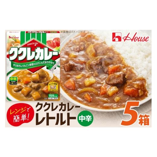 ふるさと納税 加工品等 レトルト 愛知県 江南市 カレー レトルト ハウス ククレカレー 中辛 180g 5食 翔栄通商 愛知県 江南市 ko23btu570111 レトルトククレカ…