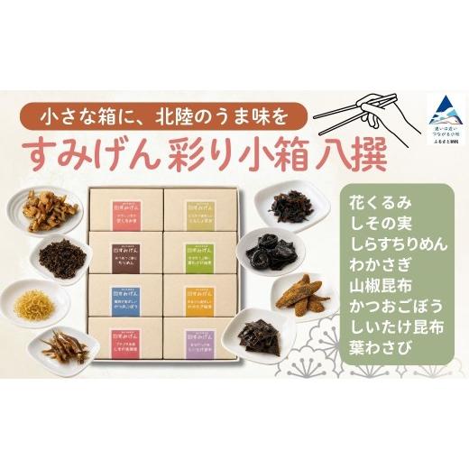ふるさと納税 魚貝類 石川県 小松市 すみげん 彩り小箱 八撰 詰め合わせ セット 食べ比べ アソート 8種 小分け 個包装 食べきりサイズ 少しずつ おつまみ 酒の…