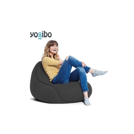 ふるさと納税 ファッション 大阪府 岸和田市 Yogibo Lounger ダークグレー ヨギボー ラウンジャー 1人掛け 一人暮らし ビーズ ソファ ソファー ビーズソファ …