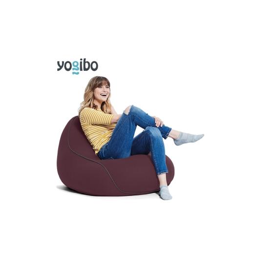 ふるさと納税 ファッション 大阪府 岸和田市 Yogibo Lounger ディープ・パープル ヨギボー ラウンジャー 1人掛け 一人暮らし ビーズ ソファ ソファー ビーズソ…