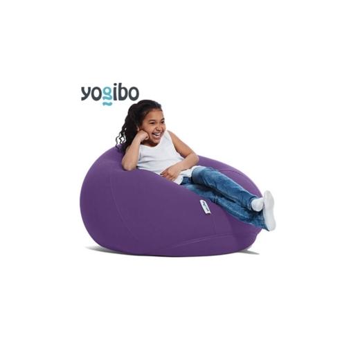 ふるさと納税 ファッション 大阪府 岸和田市 Yogibo Drop パープル ヨギボー ヨギボードロップ ビーズクッション クッション ビーズ 家具 ソファ ソファー ビ…の画像