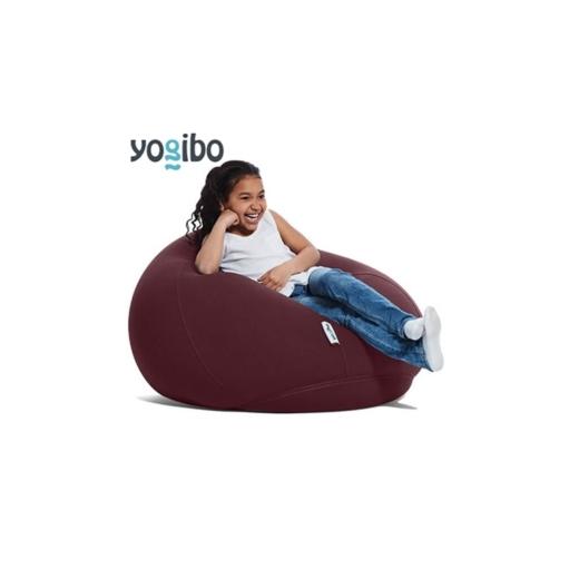 ふるさと納税 ファッション 大阪府 岸和田市 Yogibo Drop ディープパープル ヨギボー ヨギボードロップ ビーズクッション クッション ビーズ 家具 ソファ ビー…の画像