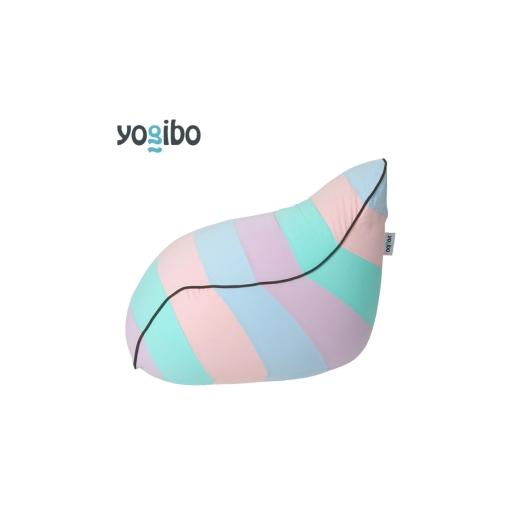 ふるさと納税 ファッション 大阪府 岸和田市 Yogibo Lounger Rainbow パステル ヨギボー ヨギボーラウンジャーレインボー ビーズクッション クッション ビーズ…の画像