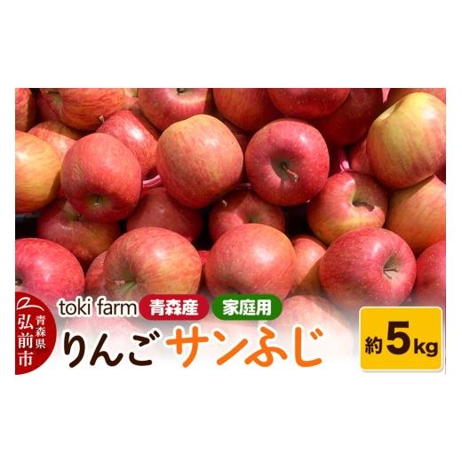 ふるさと納税 りんご 青森県 弘前市 26年11月中旬〜発送 りんご サンふじ 約5kg(12〜18玉程度)家庭用 toki farm アップル おいしい りんご 果実 果物 美味 …