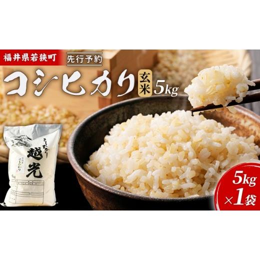 ふるさと納税 米 コシヒカリ 福井県 若狭町 10月お届け 令和8年産 若狭町コシヒカリ玄米5kg 米 お米 こしひかり 福井県