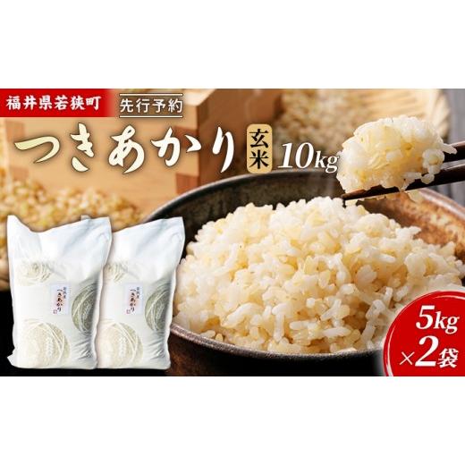 ふるさと納税 米 福井県 若狭町 10月お届け 令和8年産 若狭町ツキアカリ玄米10kg 米 お米 つきあかり 福井県