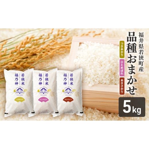 ふるさと納税 米 ひとめぼれ 福井県 若狭町 品種おまかせ 5kg(つきあかり、ひとめぼれ、あきさかり) お米 米 白米 精米 ご飯 おにぎり お弁当 和食 主食 …