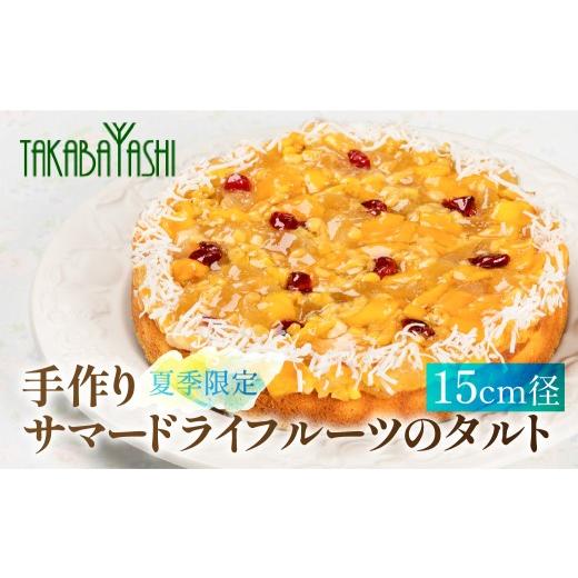 ふるさと納税 ケーキ・カステラ タルト 岐阜県 下呂市 夏季限定 発送期間:2026年6月18日〜8月31日 タカバヤシのサマードライフルーツのタルト 15cm径 洋菓子…