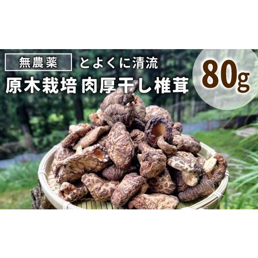 ふるさと納税 野菜類 きのこ 愛知県 設楽町 無農薬 原木栽培 肉厚 とよくに清流 ほししいたけ 80g しいたけ 椎茸 シイタケ 原木椎茸 野菜 きのこ 無農薬栽培 …