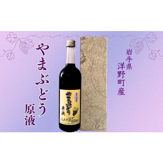 ふるさと納税 果汁飲料 ぶどう 岩手県 洋野町 洋野やまぶどう原液720ml