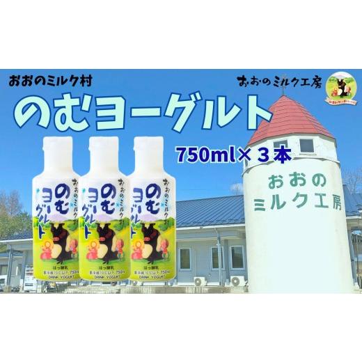 ふるさと納税 菓子 ヨーグルト 岩手県 洋野町 おおのミルク村 のむヨーグルト750ml×3本 全国ヨーグルトサミットグランプリ受賞 超濃厚 ファミリーボトル 酪農…