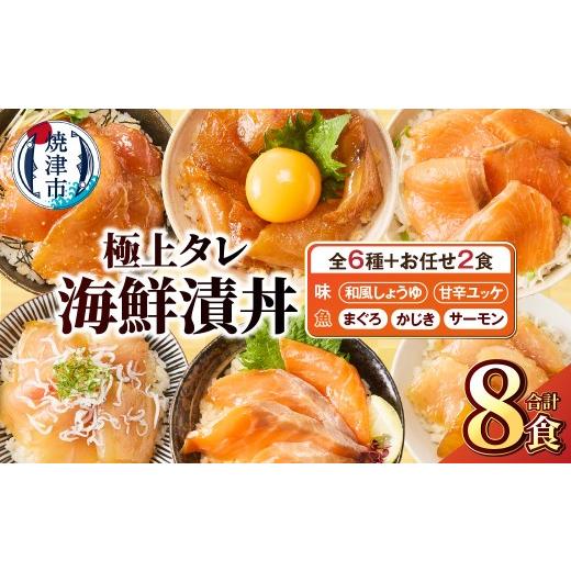ふるさと納税 マグロ 静岡県 焼津市 a10-1307 ご飯にのせて食べる 漬丼の具 6種 計8パック セット
