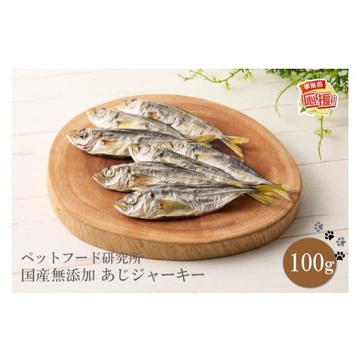 ふるさと納税 雑貨・日用品 大阪府 泉南市 ペットフード研究所 国産無添加 あじジャーキー 100g ふるさと納税3.0 087E-035