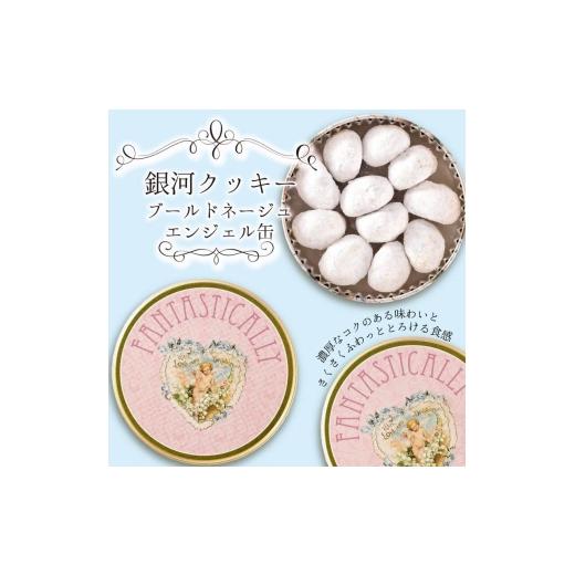 ふるさと納税 焼菓子・チョコレート クッキー 奈良県 大和郡山市 銀河クッキー ブールドネージュ エンジェル缶  