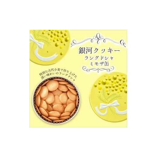 ふるさと納税 焼菓子・チョコレート クッキー 奈良県 大和郡山市 銀河クッキー ラングドシャ ミモザ缶  