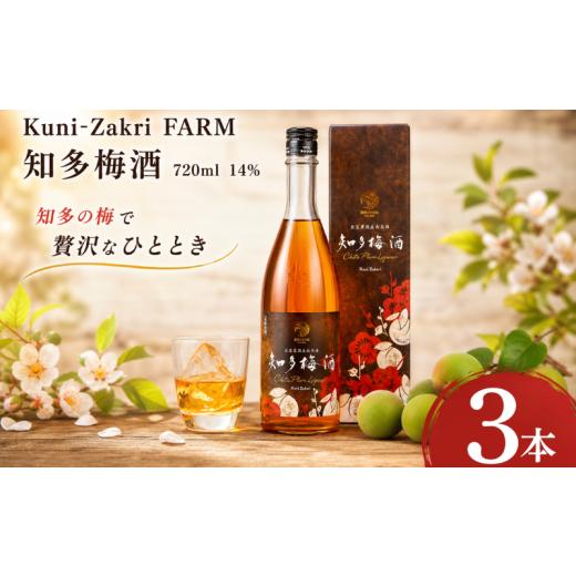 ふるさと納税 お酒 愛知県 南知多町 Kuni-Zakri FARM 知多梅酒 720ml 14% 3本 愛知県 南知多町 3本 : 23,000円